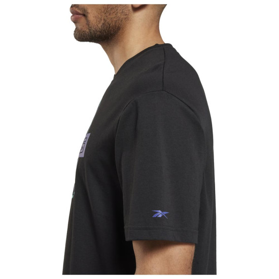 Reebok Ανδρική κοντομάνικη μπλούζα LM Oversized Graphic Tee Reebok Ανδρική κοντομάνικη μπλούζα LM Oversized Graphic Tee